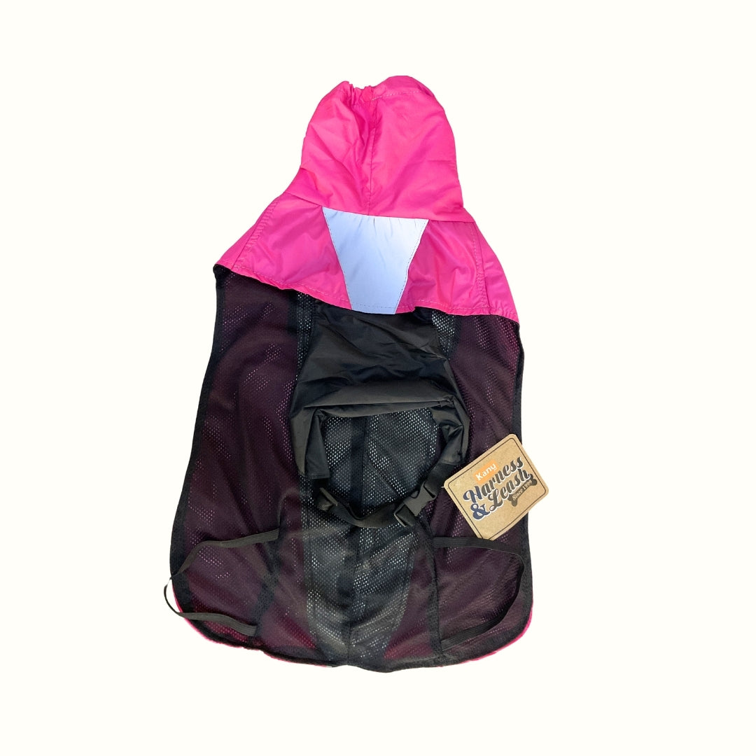 Impermeable Fucsia Kanu Pet para Perro