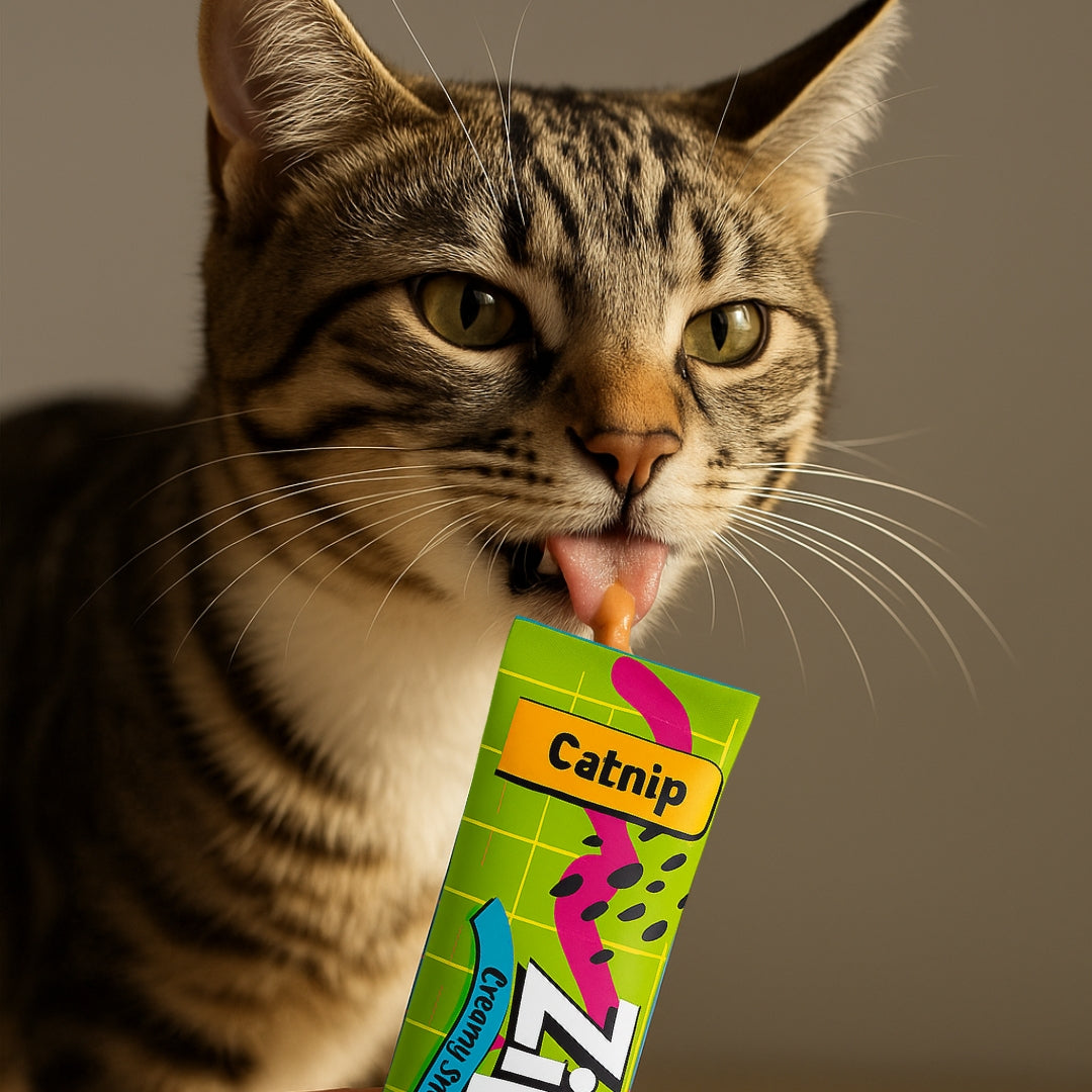 Snack Cremoso Zippy Kanu Pet para Gatos sabor Catnip