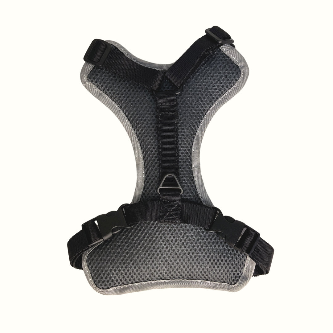 Pechera Negro / Gris Kanu Pet para Perro