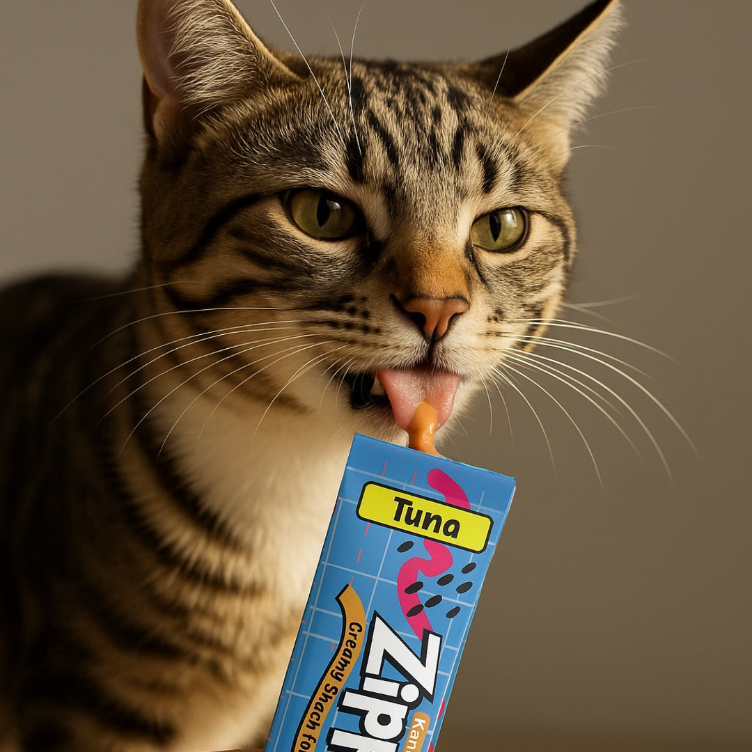 Snack Cremoso Zippy Kanu Pet para Gatos sabor Atún