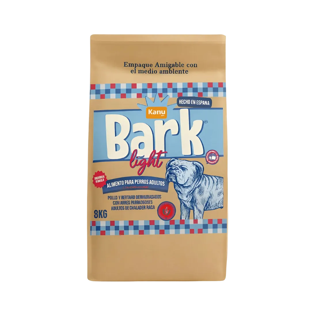 Alimento Seco Kanu Pet Bark Light Kanu Pet para Perro Adulto todas las razas con Pollo Bajo en Grasa