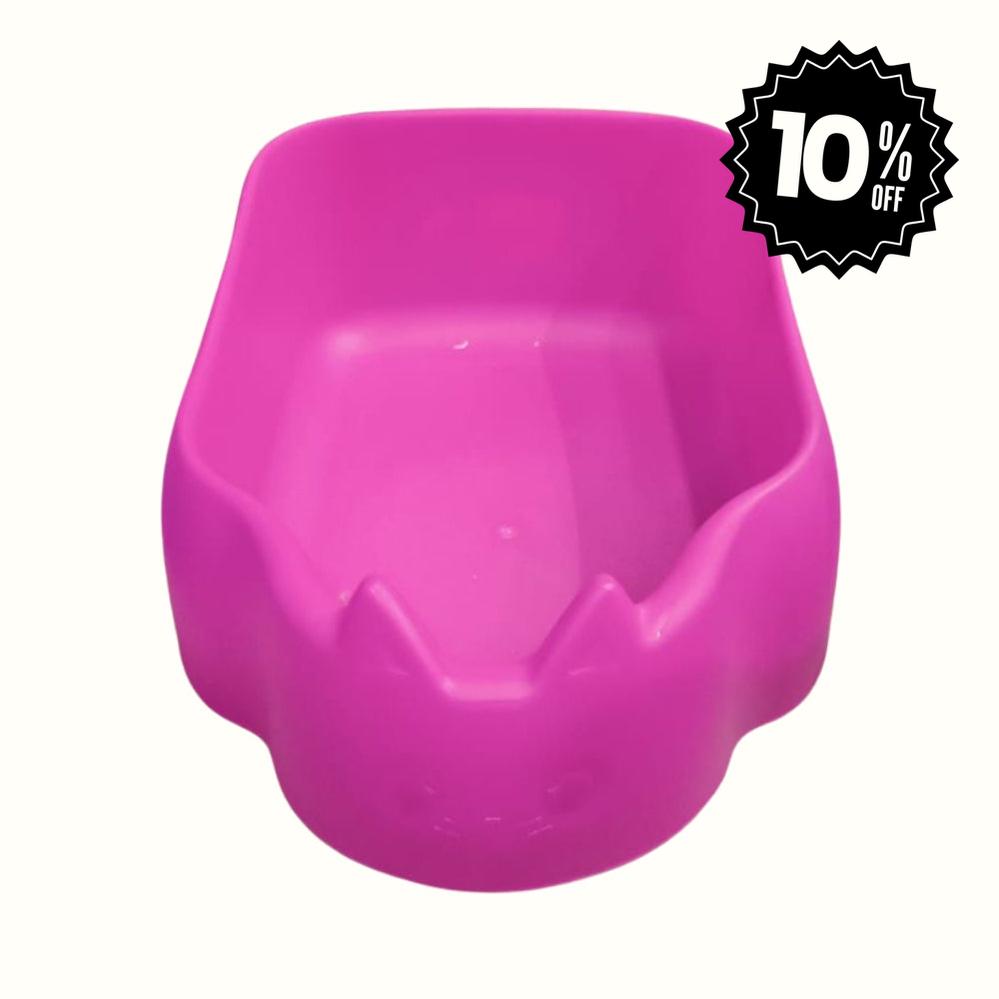 Arenero Rosa con Diseño de Gato Kanu Pet para Gato