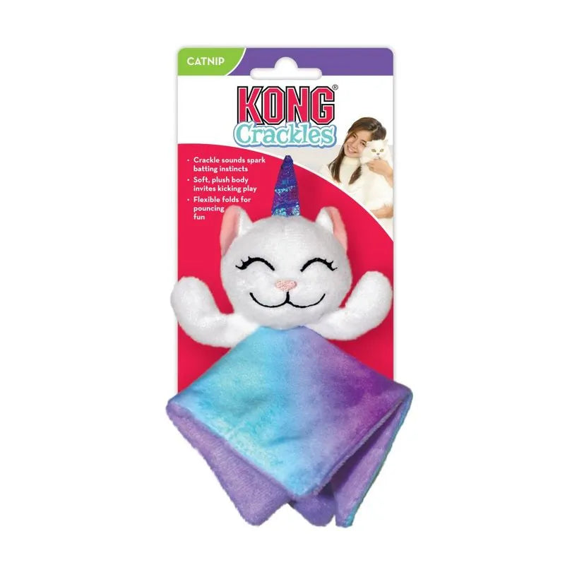Juguete Kong Crackles Unicornio Para Gato