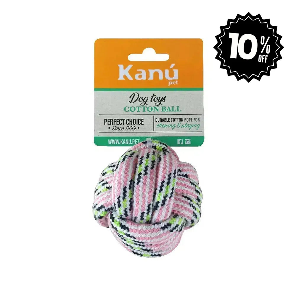 Juguete Bola Dura de Lazo Kanu Pet para Perro