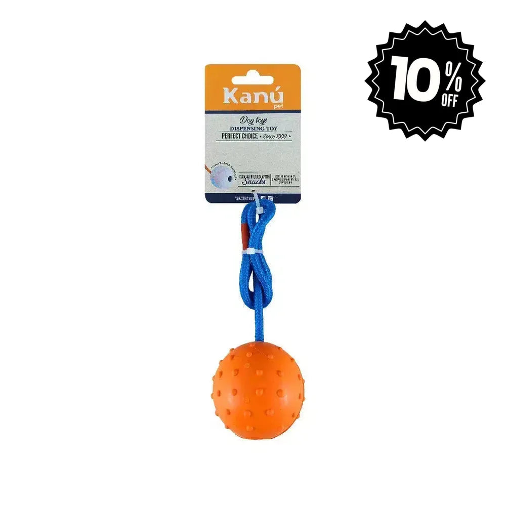 Juguete Kanu Lazo Bola Ref KC7-041 Para Perro