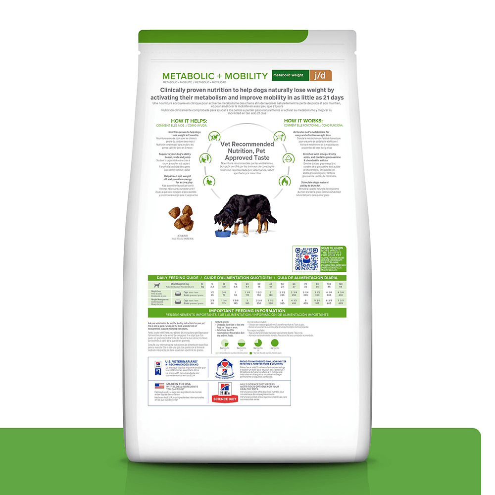 Alimento para perro Hills Canino Metabolic Mobility