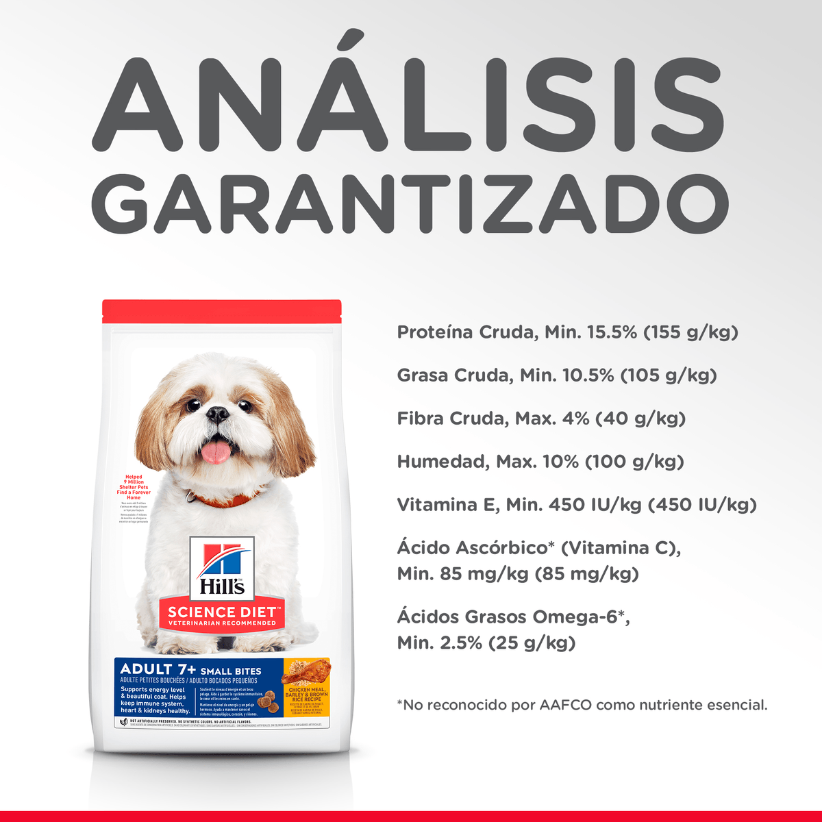 Alimento para perro Hills Canino Senior Small Bites