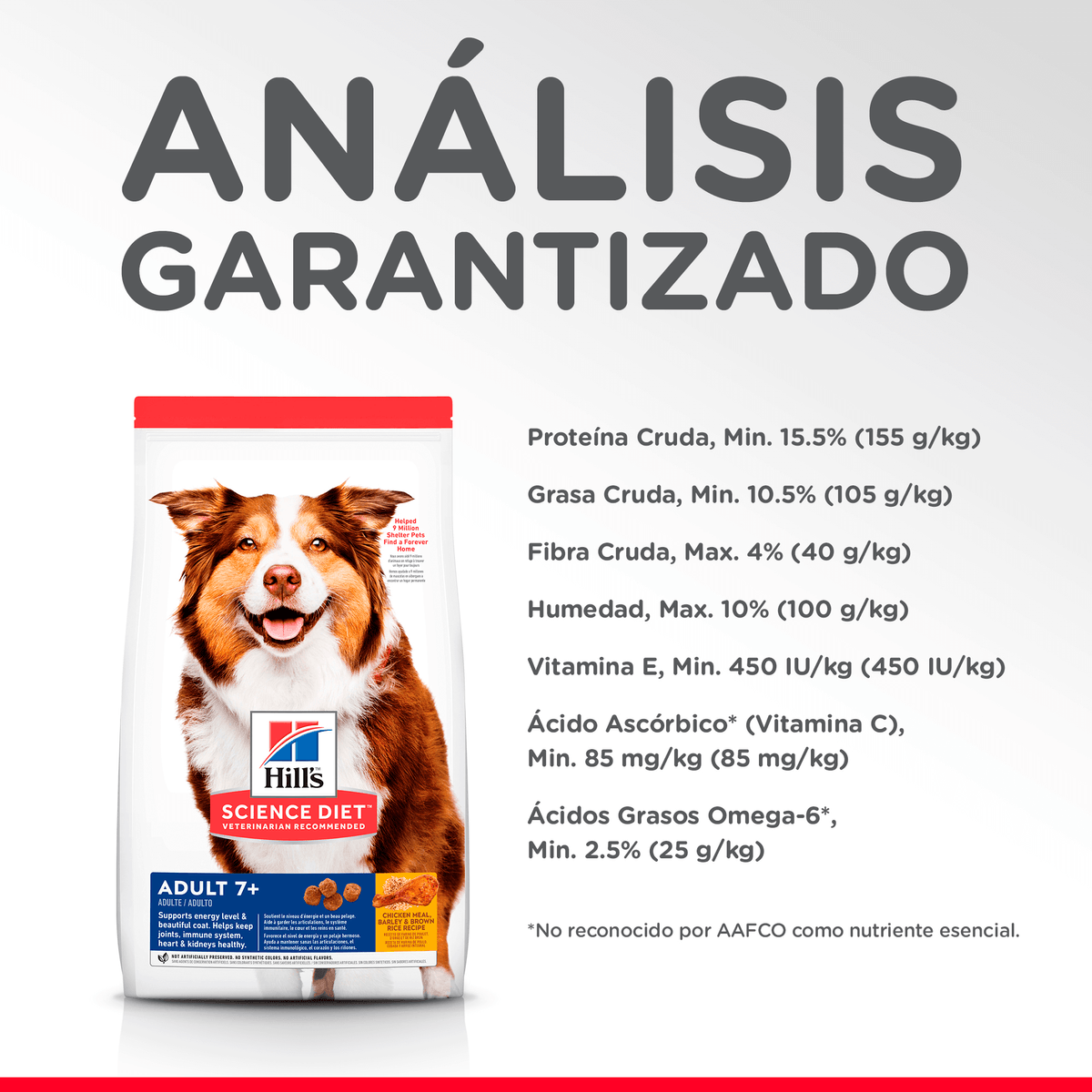 Alimento para perro Hills Canino Senior Original