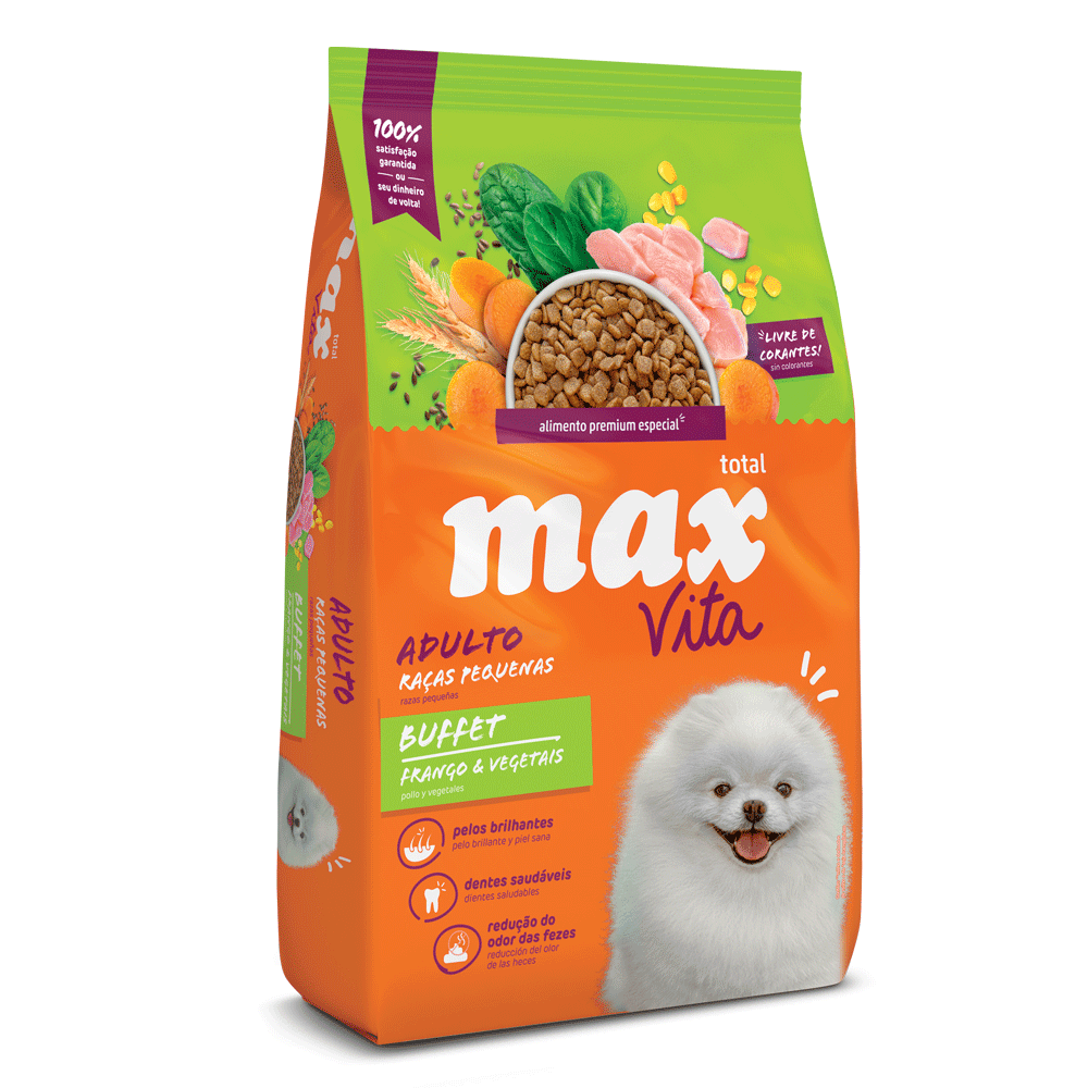 Alimento Para Perro Total Max Vita Adulto Raza Pequeña Pollo