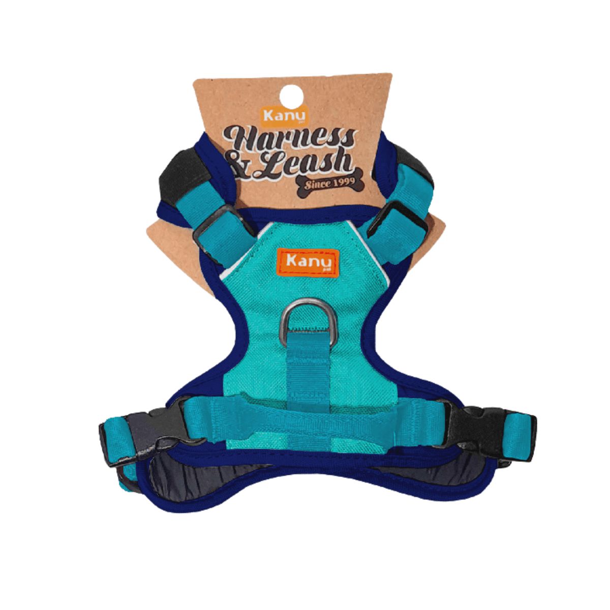 Pechera Acolchada Walker Azul Kanu Pet para Perro