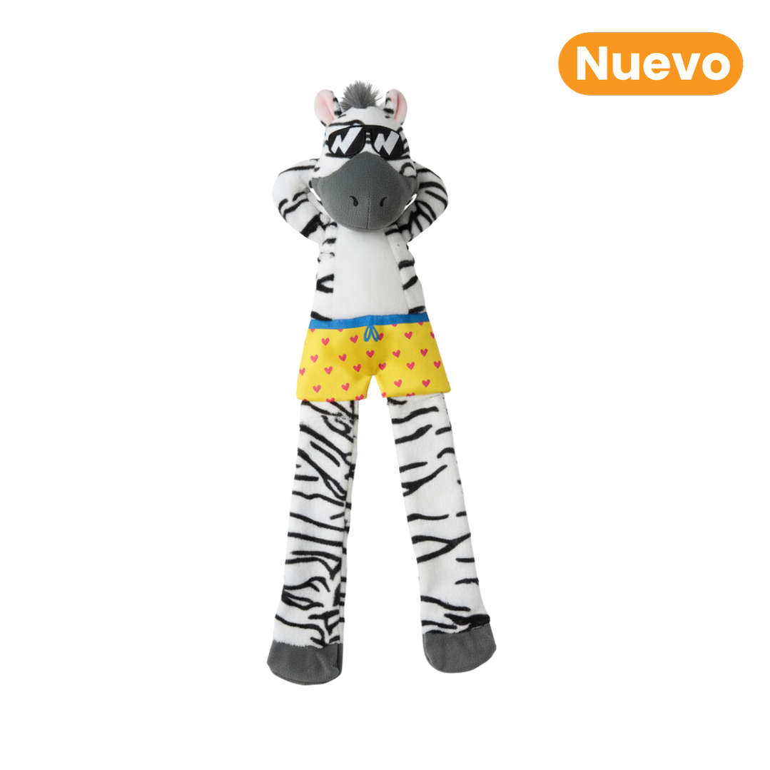 Juguete de Peluche Cebra Jumbo Skinnez Kanu Pet para Perro