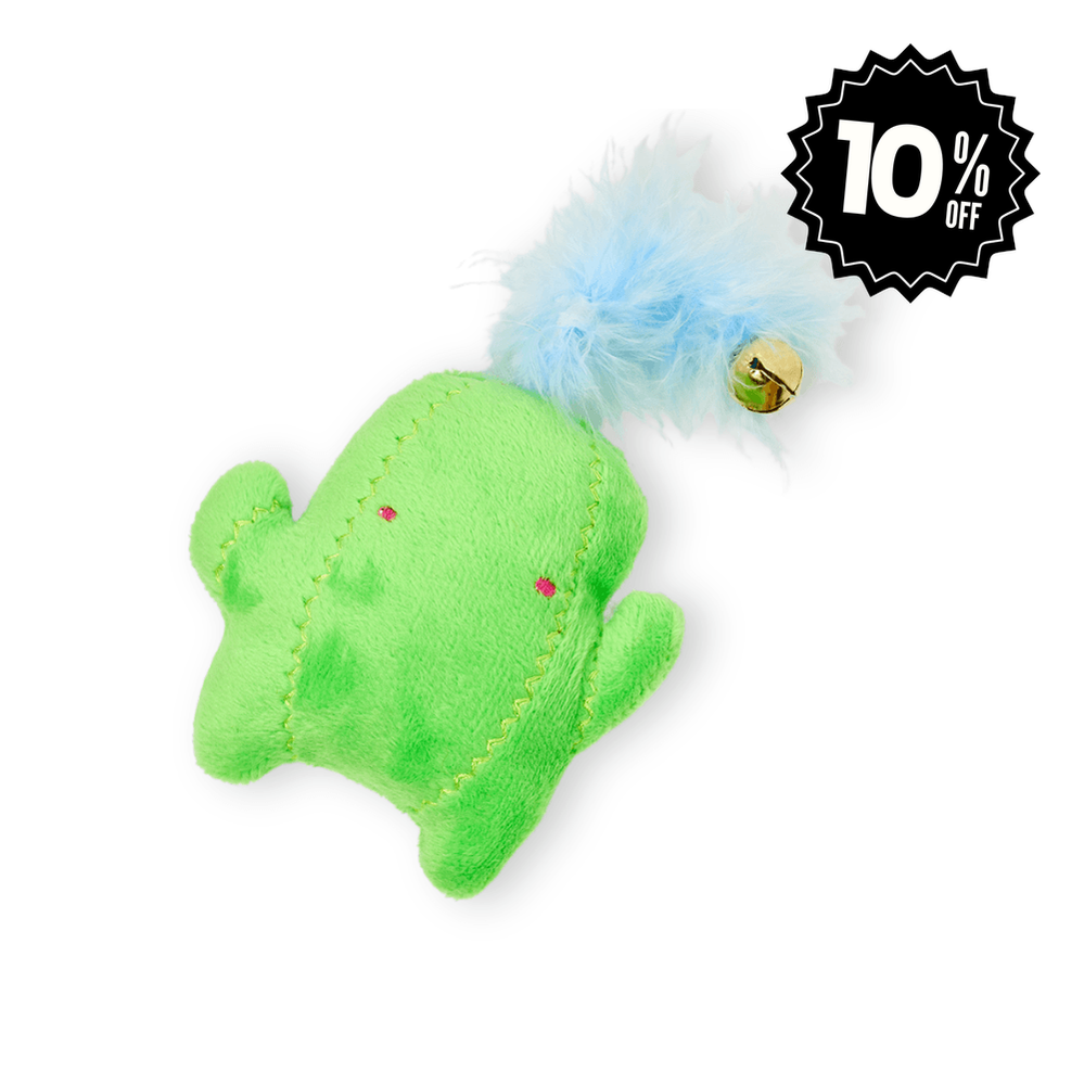 Juguete Minipeluche Cactus con Catnip Kanu Pet para Gato
