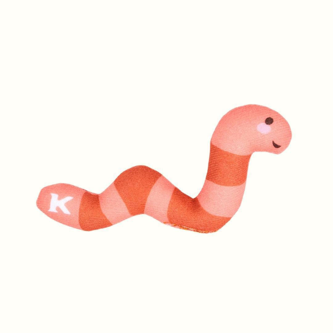 Juguete de Peluche Lombriz Nude Kanu Pet para Gato