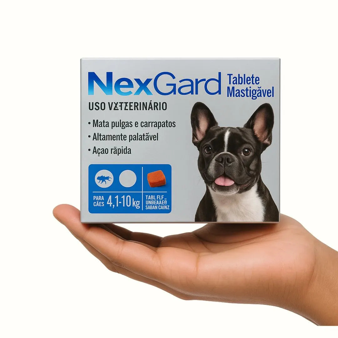 Antipulgas Nexgard para Perros de  4.1 a 10 Kg