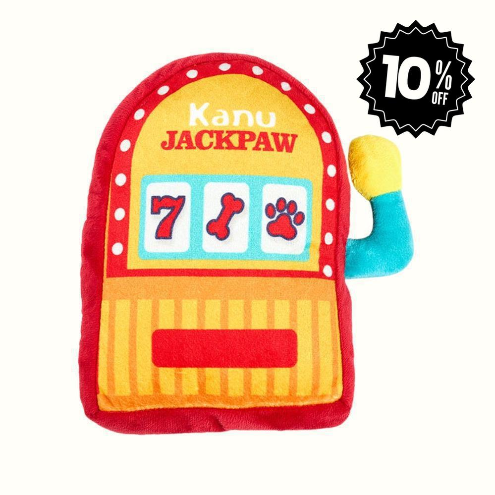 Juguete Peluche Maquina Tragamonedas Kanu Pet para Perro