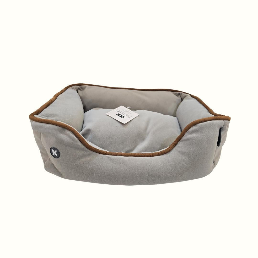 Cama Rectangular Bony Café Kanu Pet para Perro