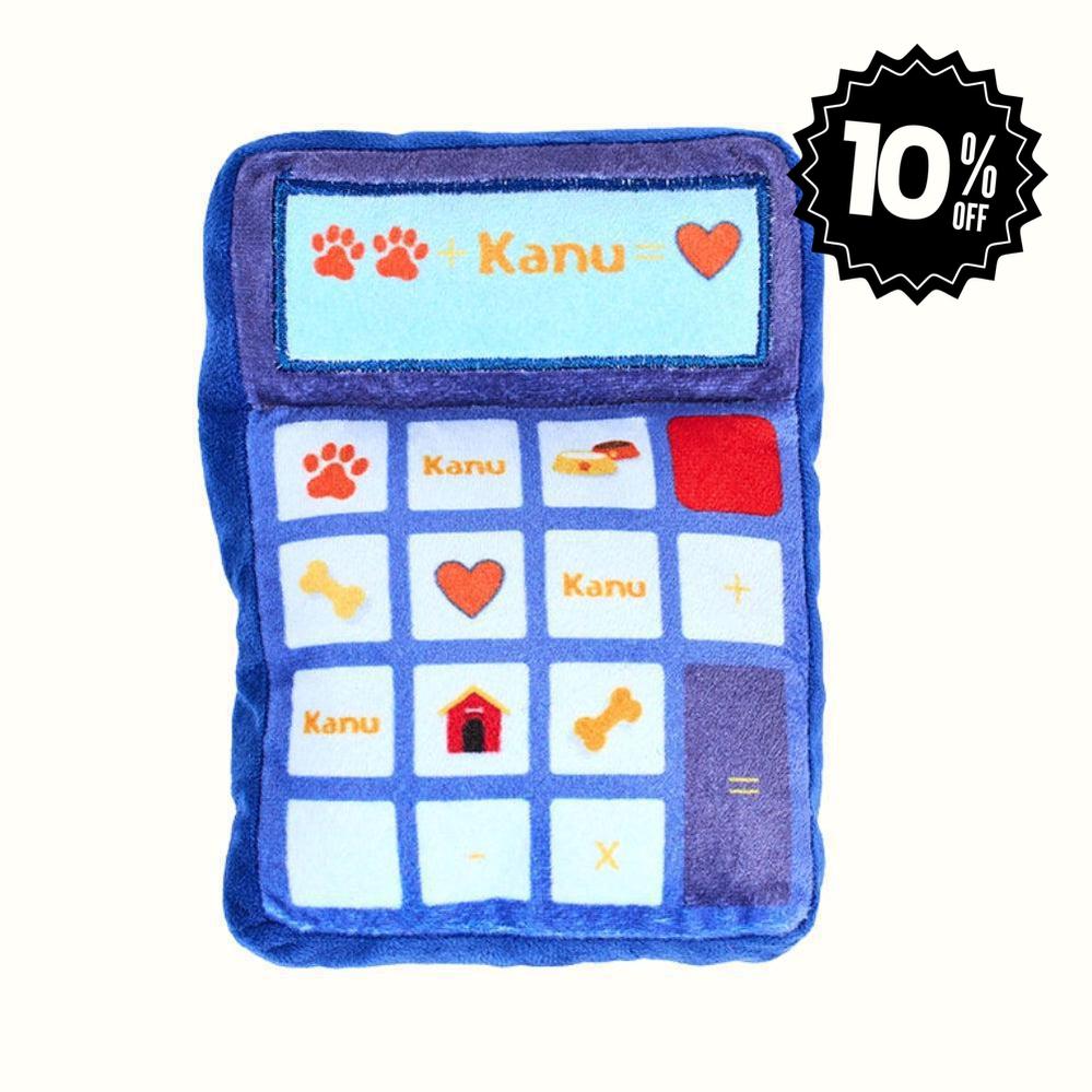 Juguete Peluche Calculadora Kanu Pet para Perro