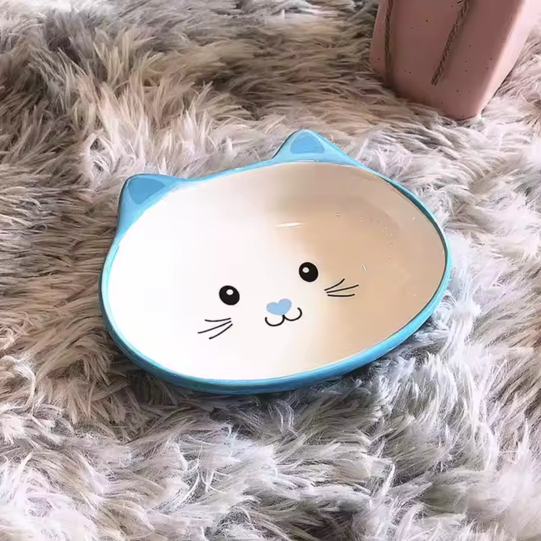 Comedero de cerámica plano Kanu Pet para Gato