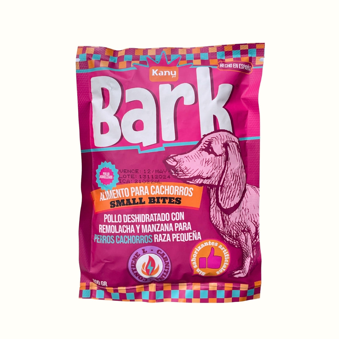 Alimento seco Bark Small Bites Pollo Kanu Pet para Cachorros Razas Pequeñas