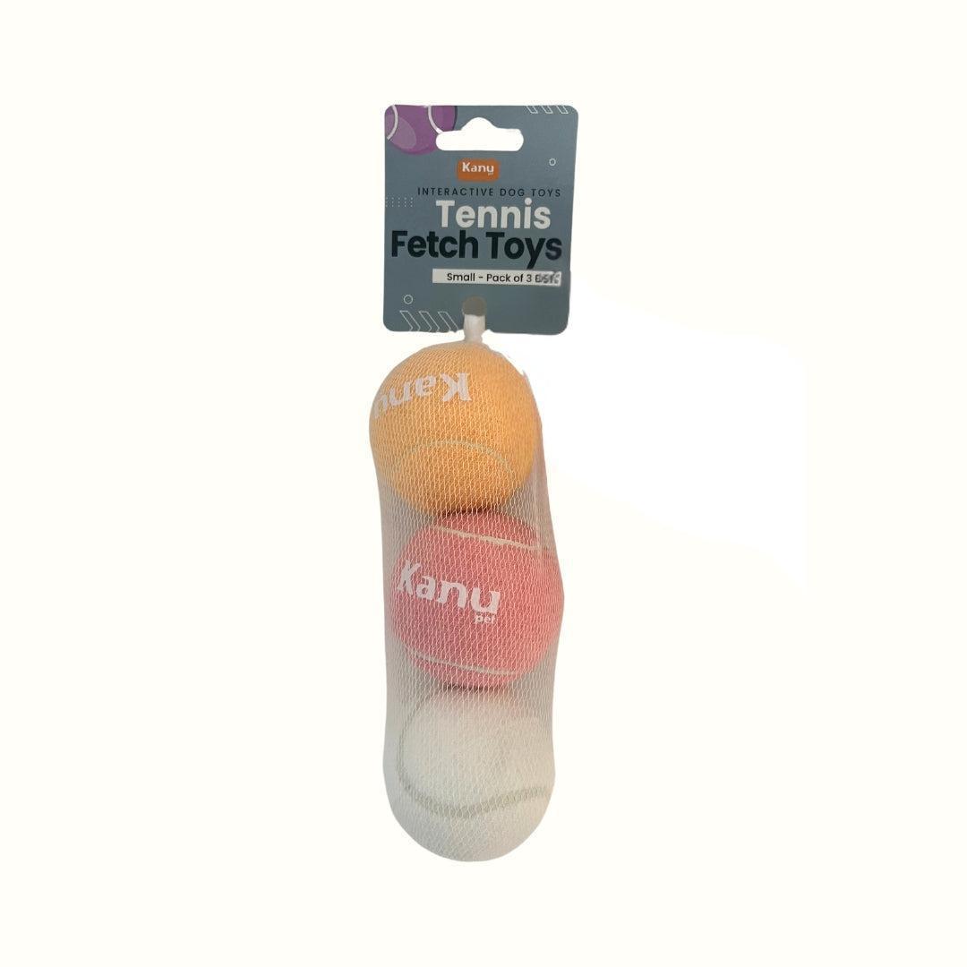 Juguete Pelota de Tennis Colores Surtidos Kanu Pet para Perro