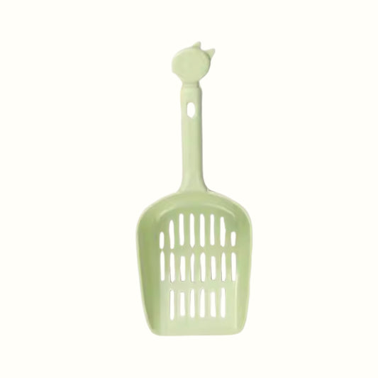 Pala para Arena Colores Pastel Mango cara de gato Kanu Pet para Gato