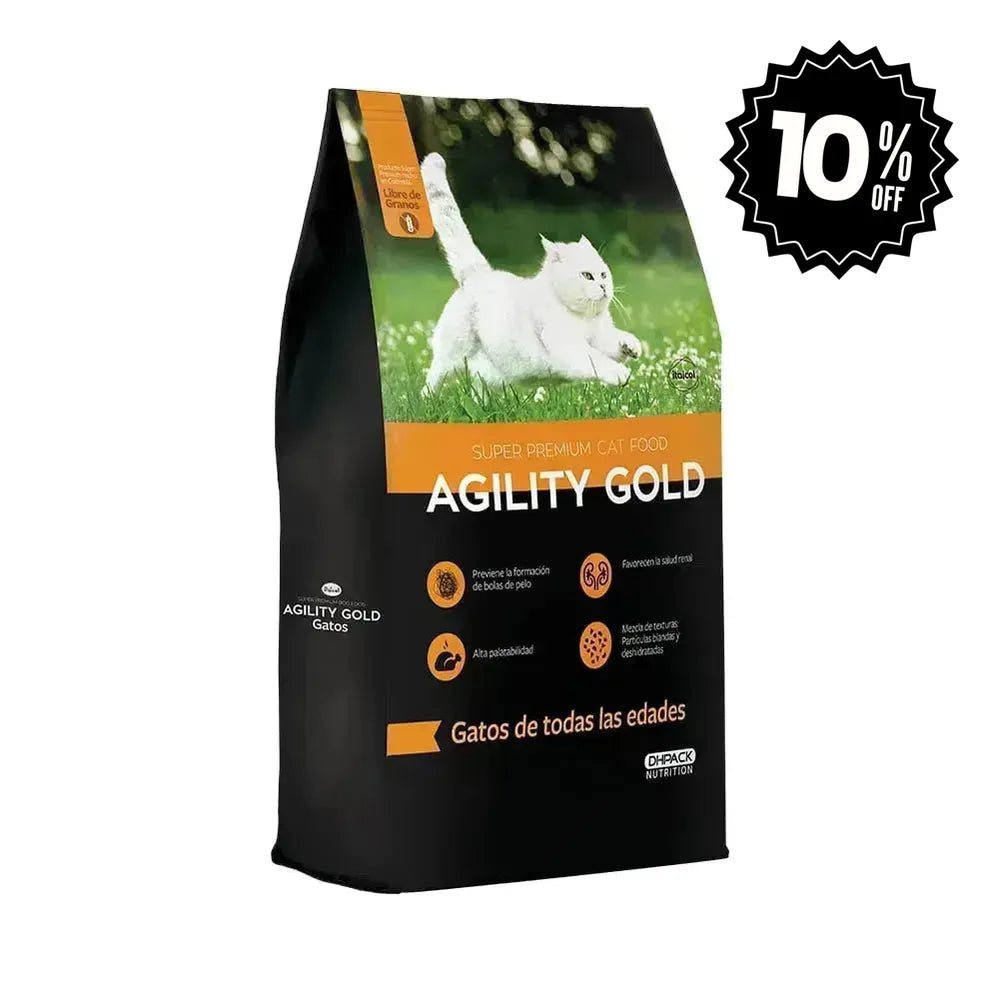 Alimento para gato Agility Gold