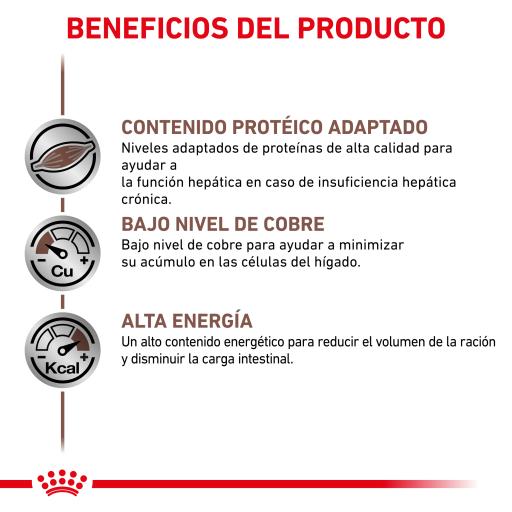 Alimento para perro Royal canin Lata Hepatic