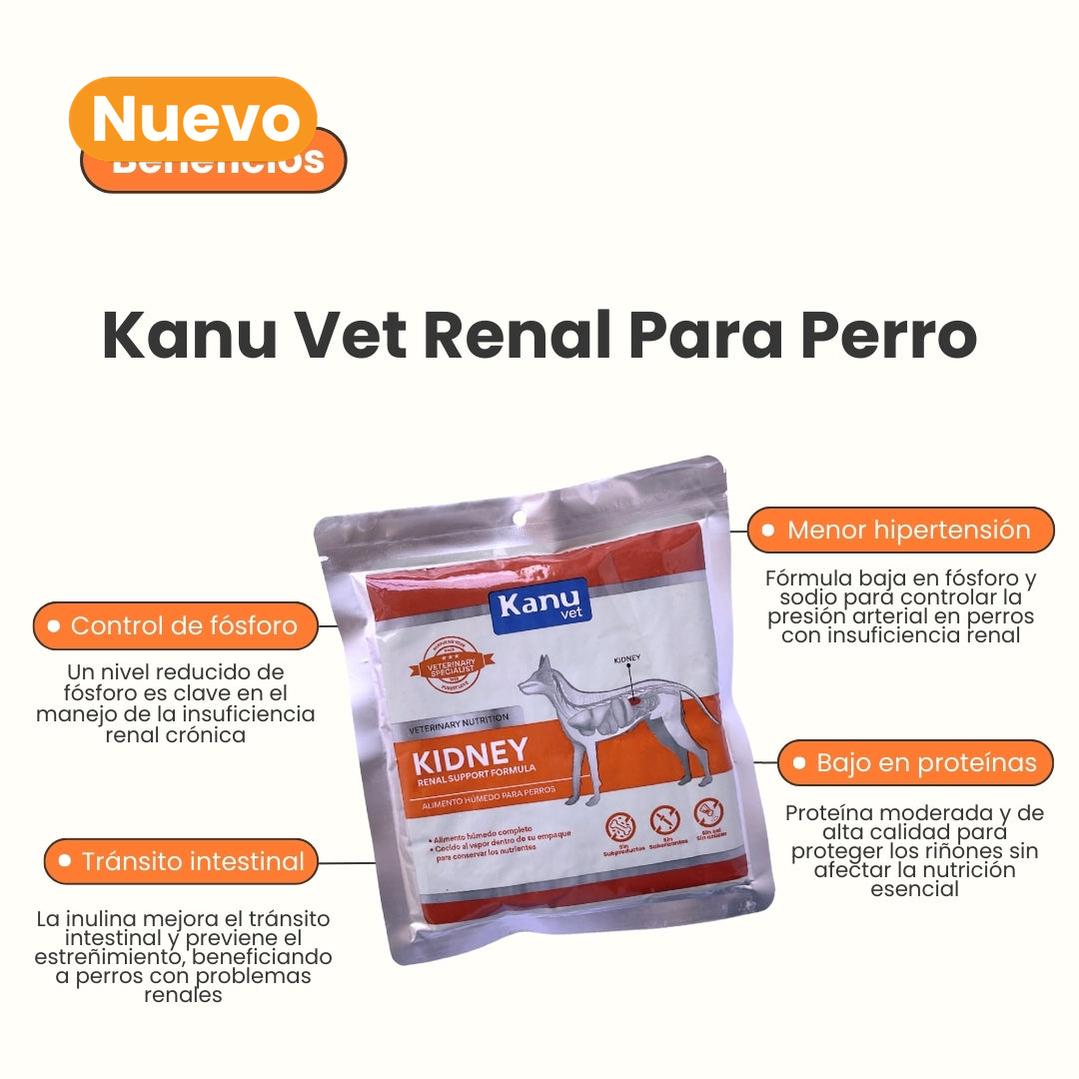 Alimento Medicado Húmedo Kanu Vet Renal - Kidney para Perros Adultos