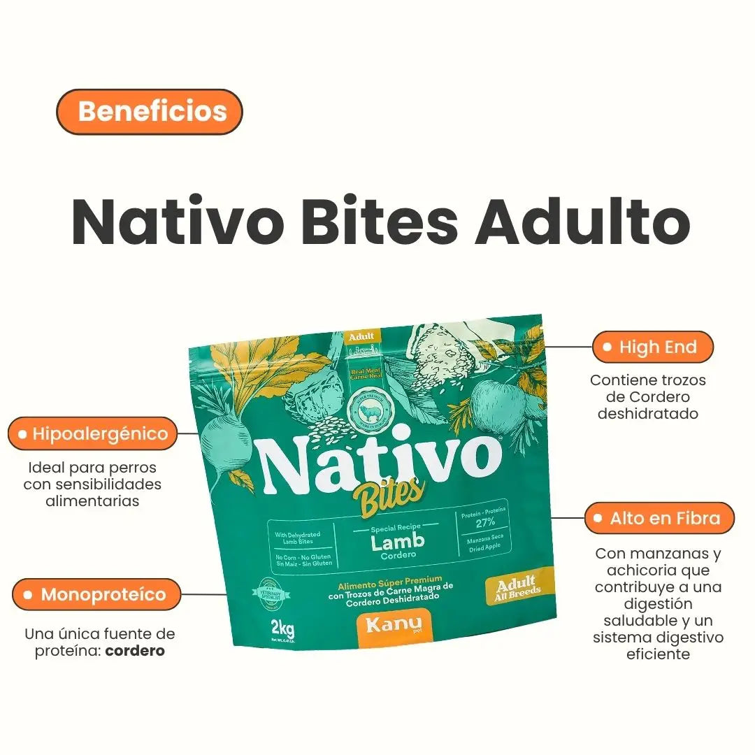 Beneficios_Nativo_Small_Bites_Cordero_Perro_Adulto