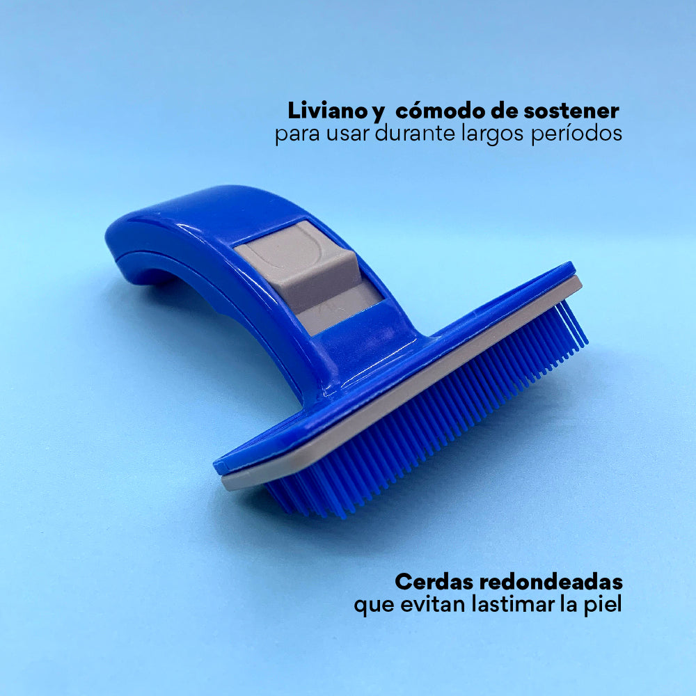 Cepillo de Plástico Mediano Removedor de Pelo Kanu Pet para Perro y Gato - {{ Kanu Pet }}