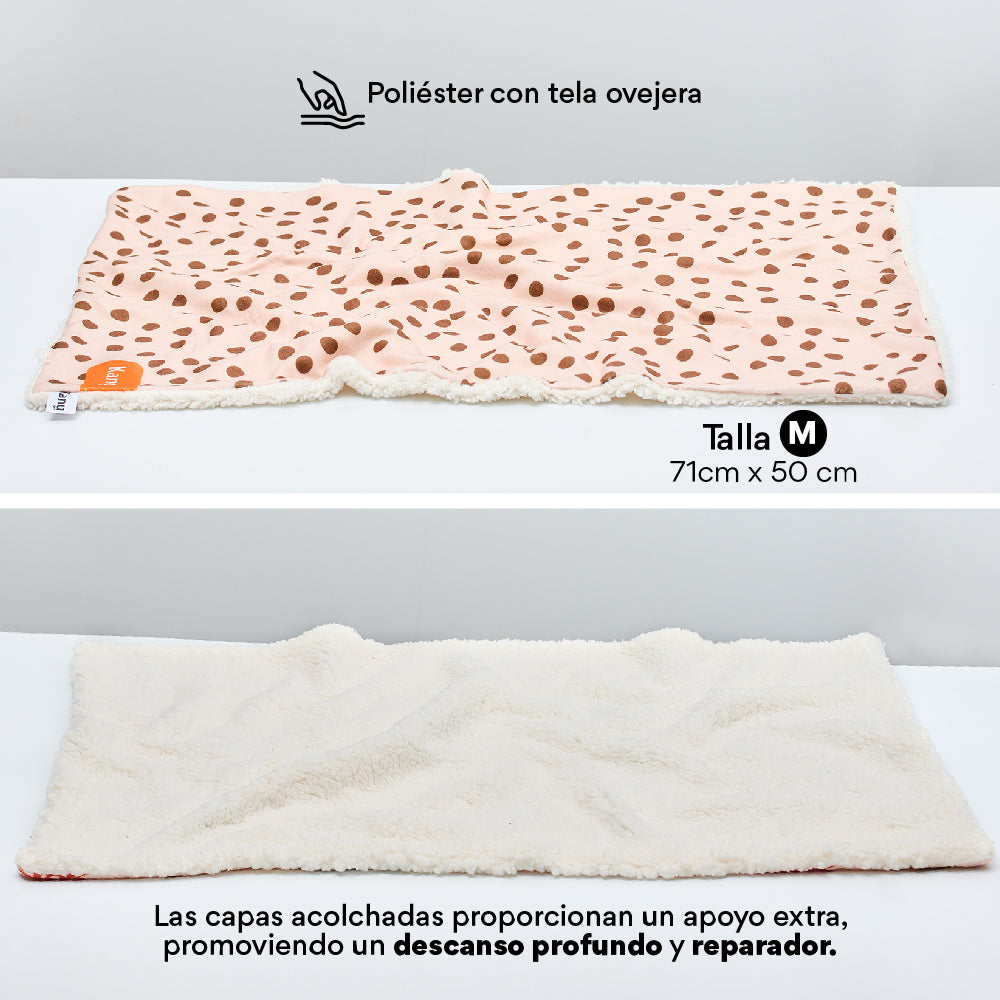 Cobija Beige - Café Kanu Pet para Perro y Gato