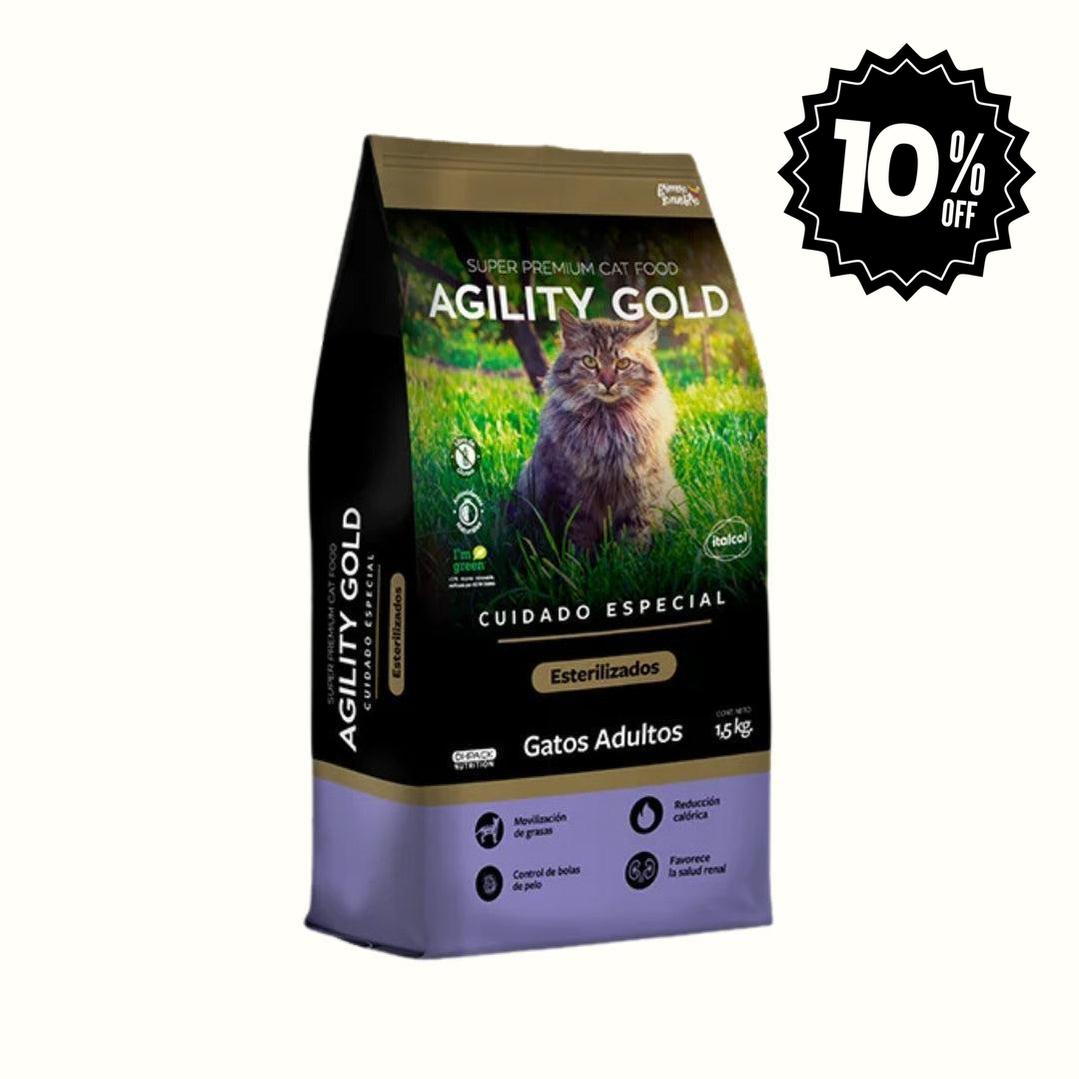 Alimento Para Gato Agility Gold Esterilizados