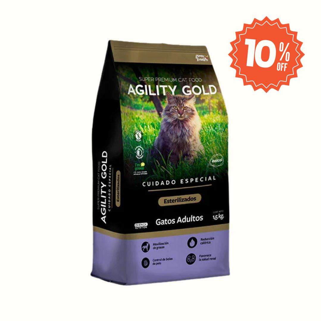 Alimento Para Gato Agility Gold Esterilizados
