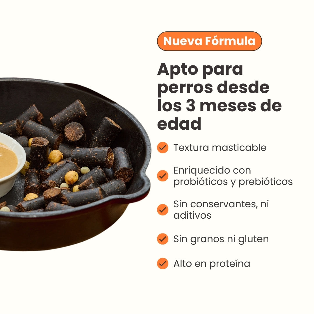 Cábano Jerky Grill Meat Flavor Kanu Pet Para Perro 200 GR