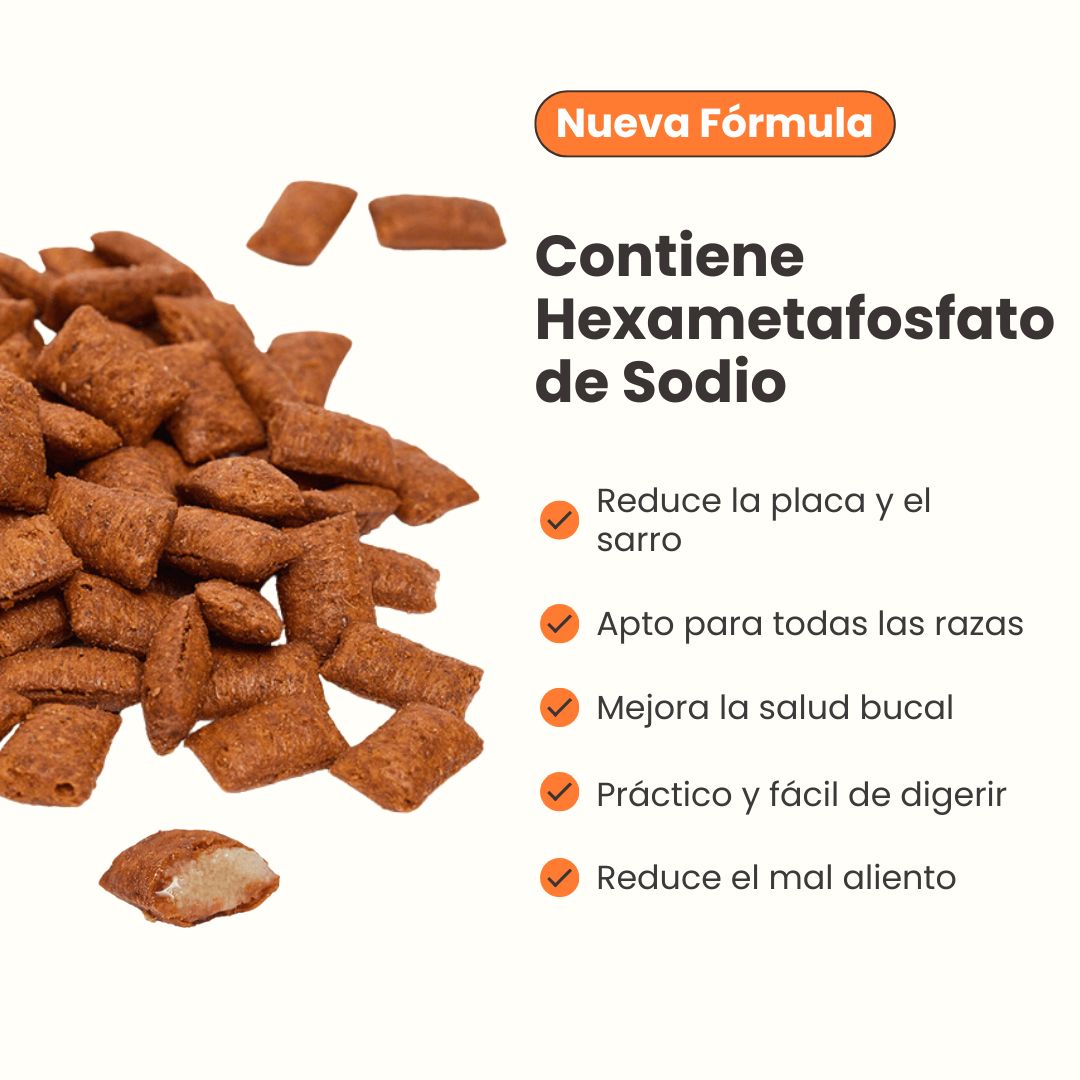 Snacks para la placa y el sarro Kanu Pet Nuggets Dental Care para Perro
