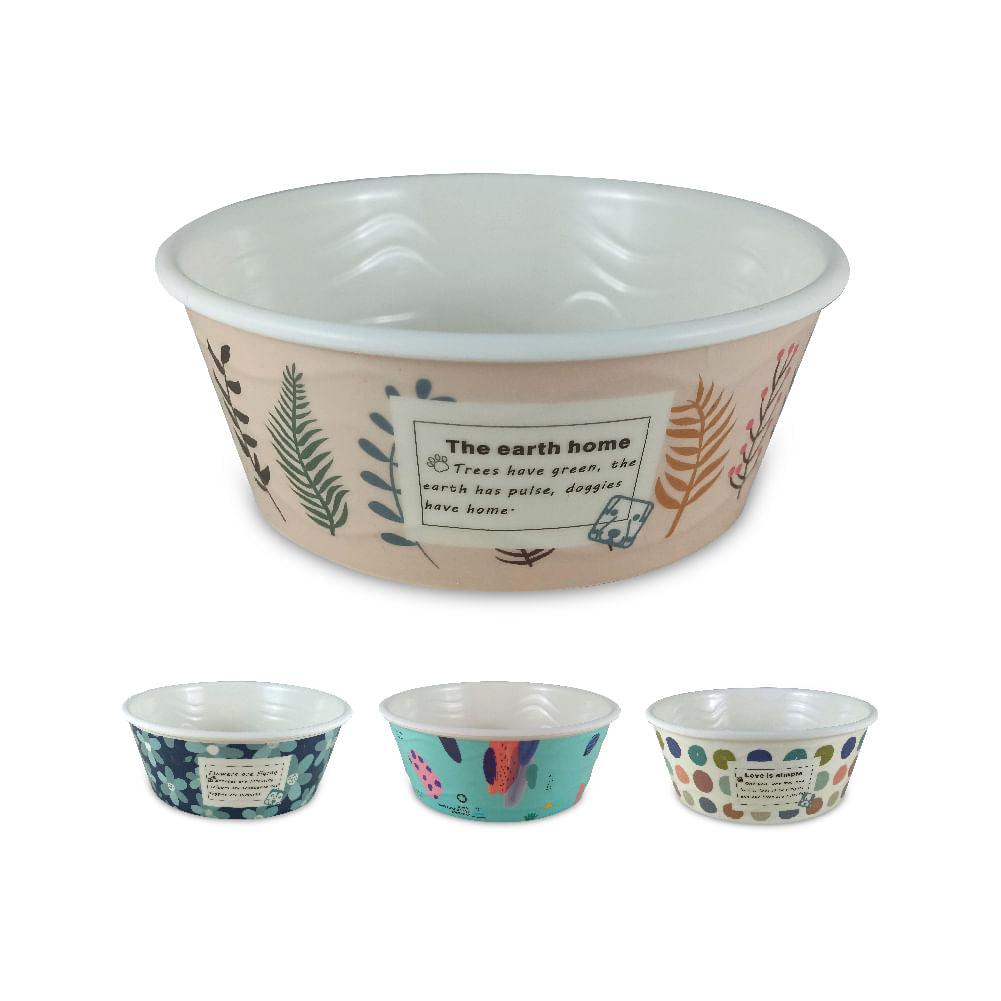 Comedero Sencillo Plástico Kanu Pet