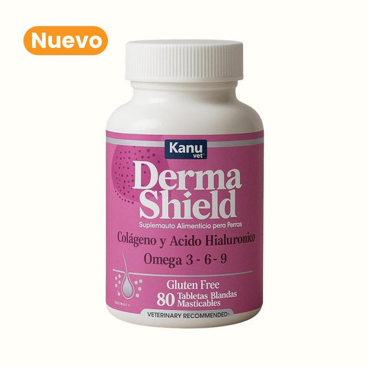 Suplemento Vitamínico Derma Shield Kanu Vet Masticable para Perros - kanu pet
