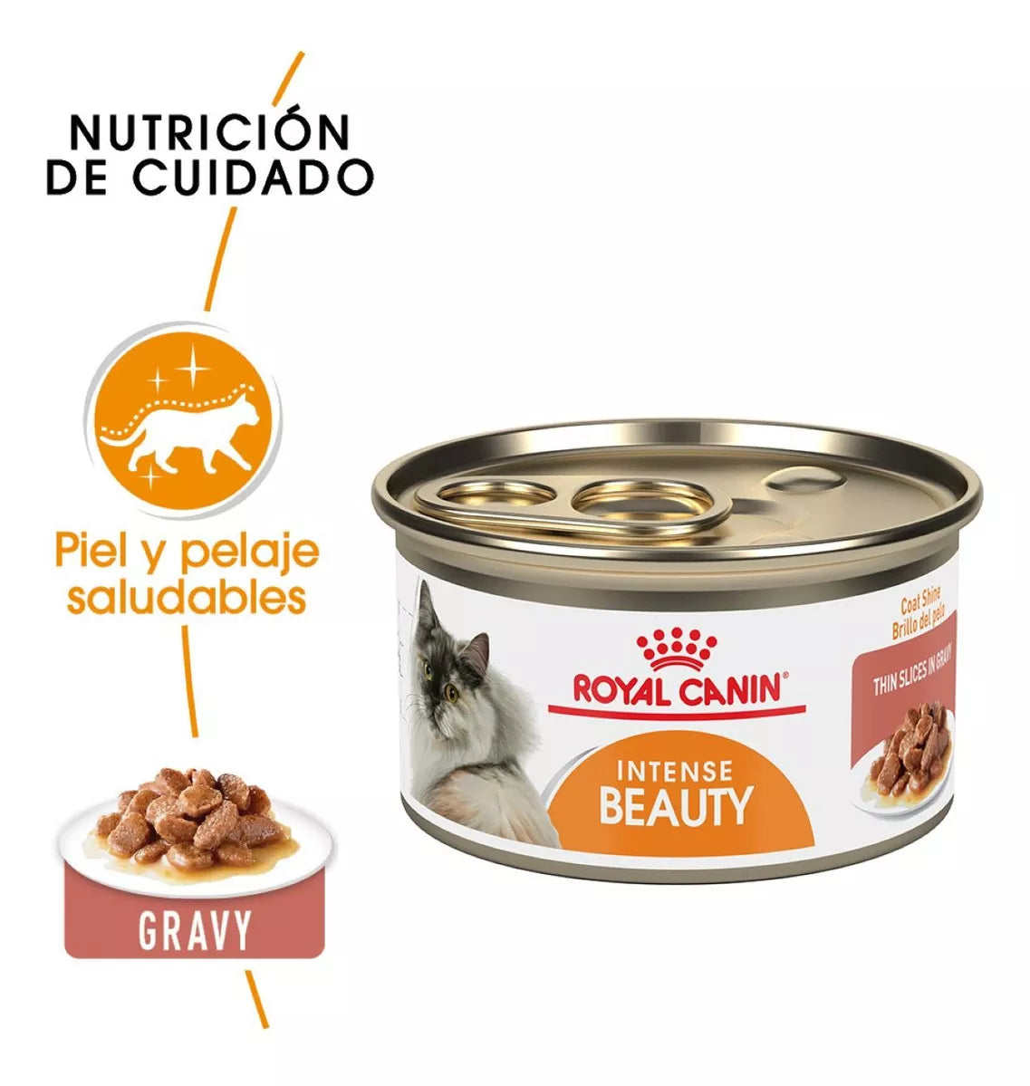 Alimento para gato Royal canin lata Beauty