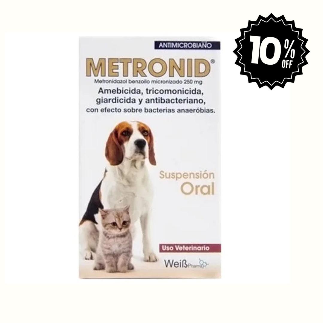 Metronid Suspensión Metronidazol Benzoilo 250mg