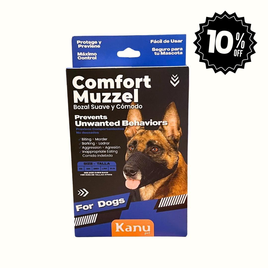 Bozal Confort Kanu Pet para Perro Seguro y Cómodo