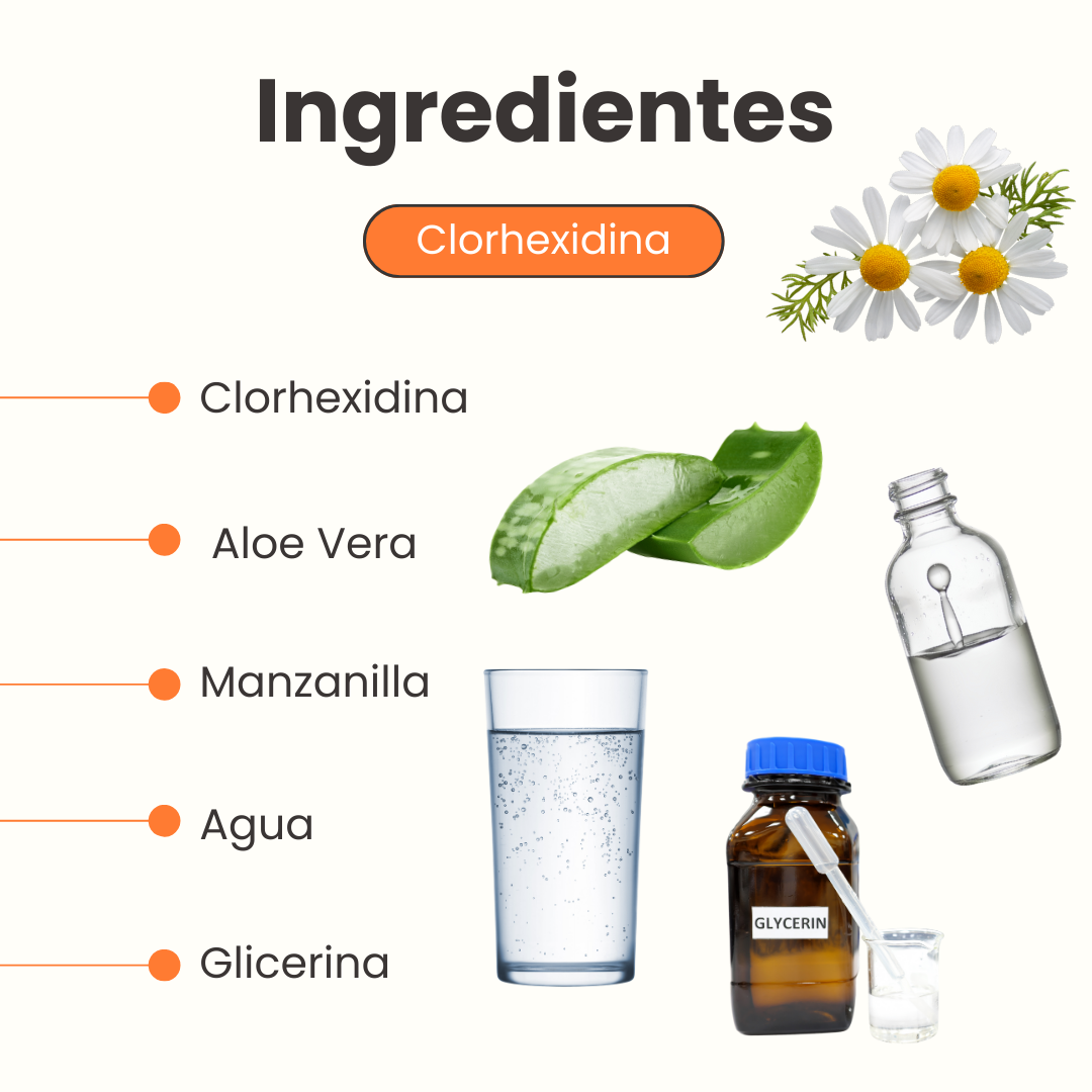 Pañitos Húmedos con Clorhexidina Kanu Vet para Perros y Gatos