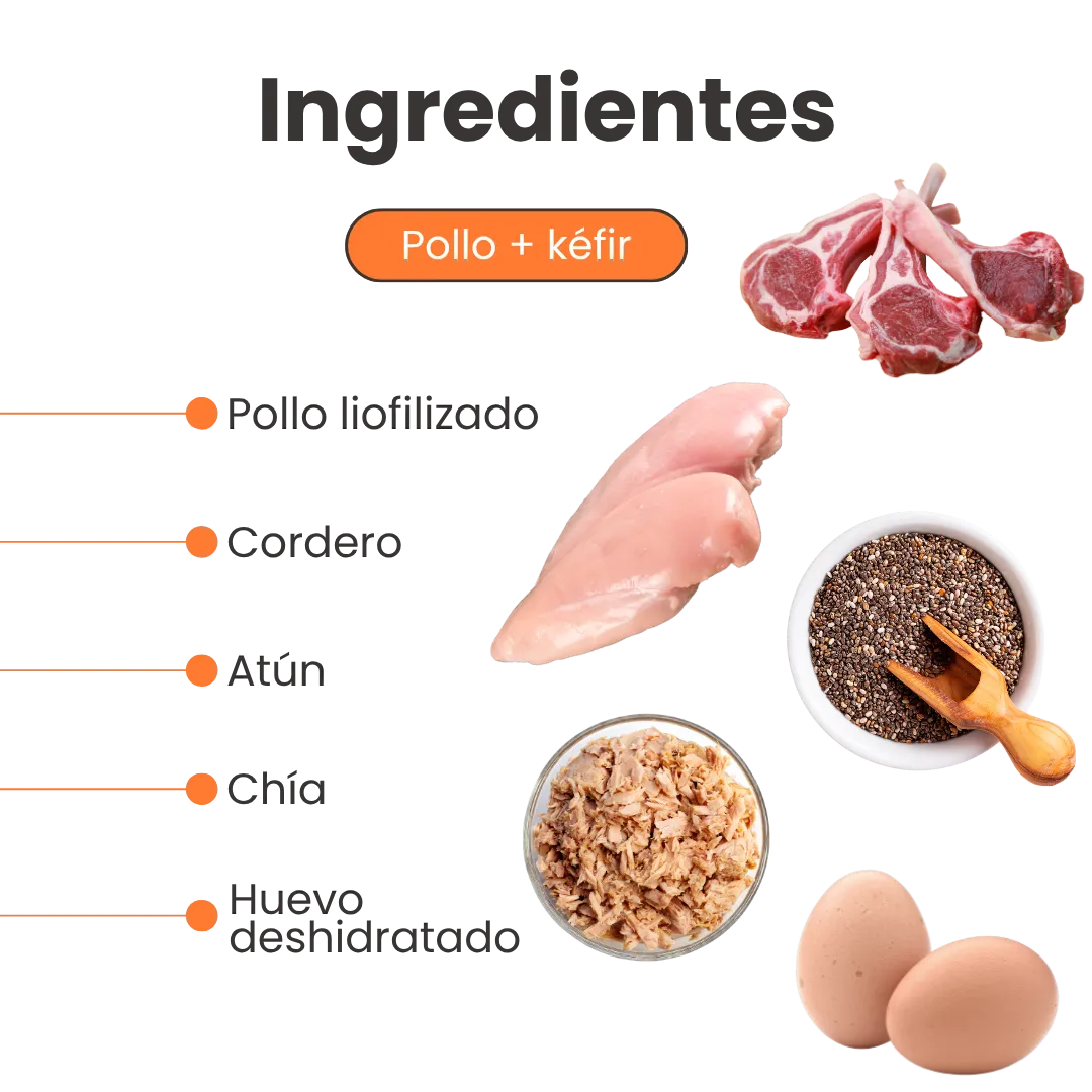 Alimento Seco Nativo K-Booster Pollo Cordero y Atún Kanu Pet para Perro Cachorro
