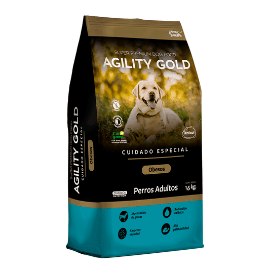 Alimento Para Perro Agility Gold Obesos