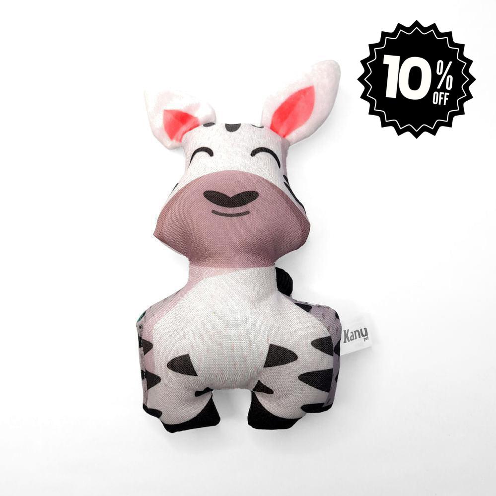 Juguete Peluche Cebra Safari Kanu Pet para Perro