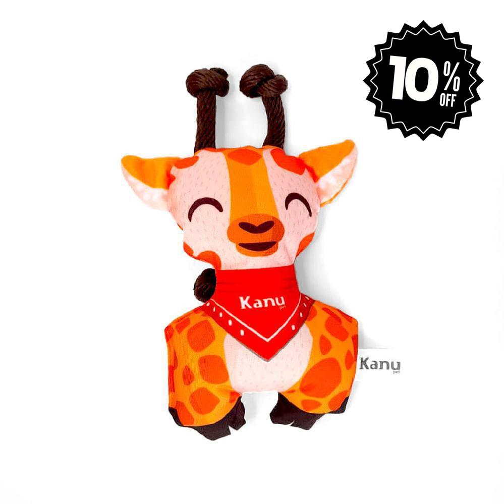 Juguete Peluche Jirafa Safari Kanu Pet para Perro