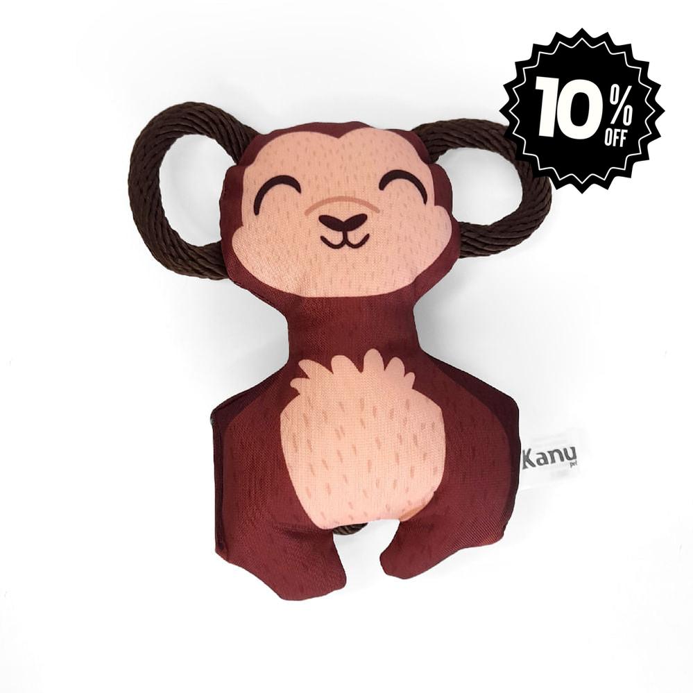 Juguete Peluche Mico Safari Kanu Pet para Perro