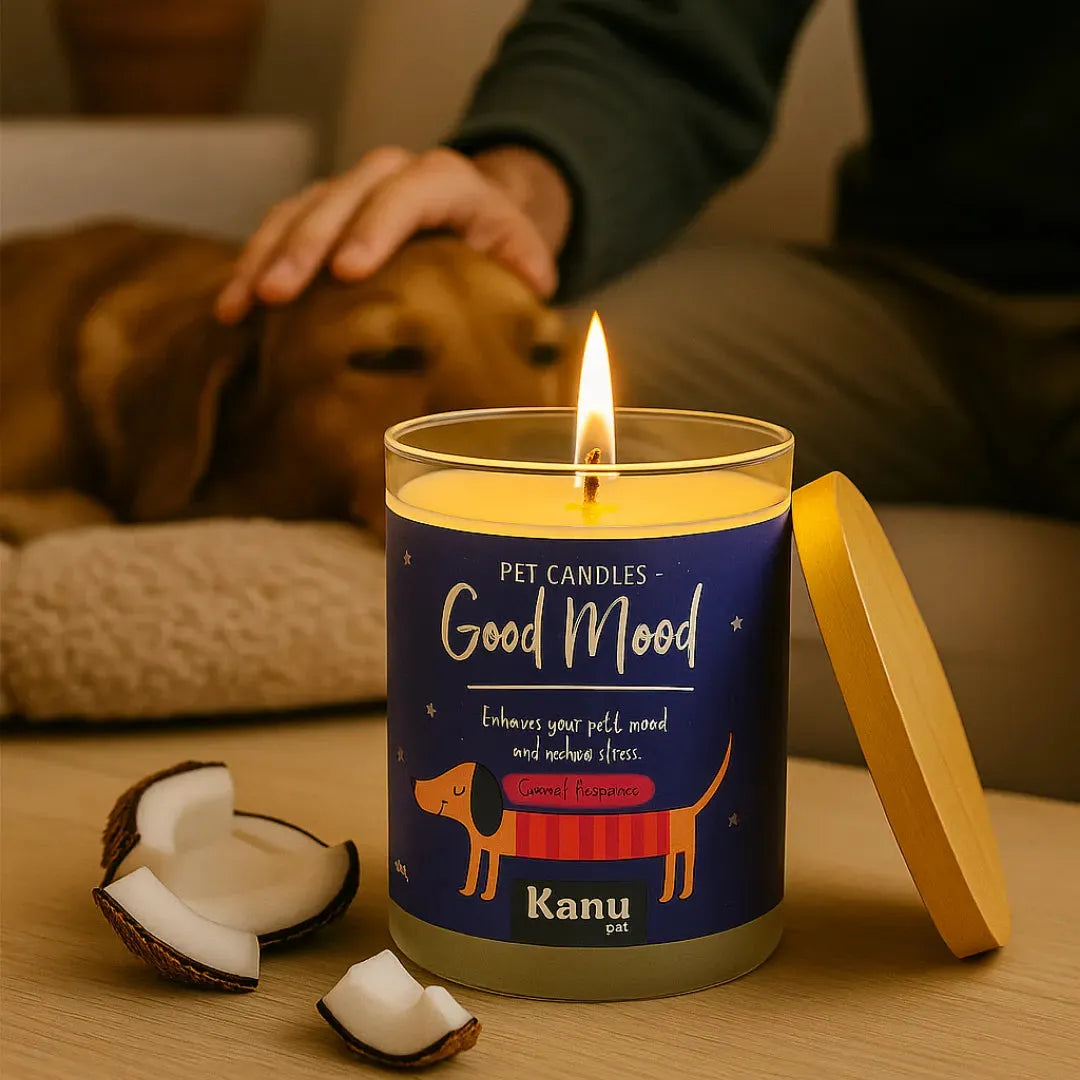 Vela Good Mood Pet para Perros aroma Coconut