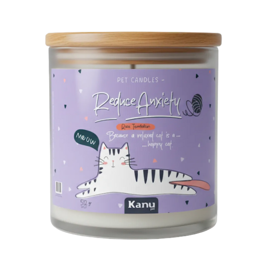 Vela Reduce Anxiety Kanu Pet para Gatos aroma Rose Temptation