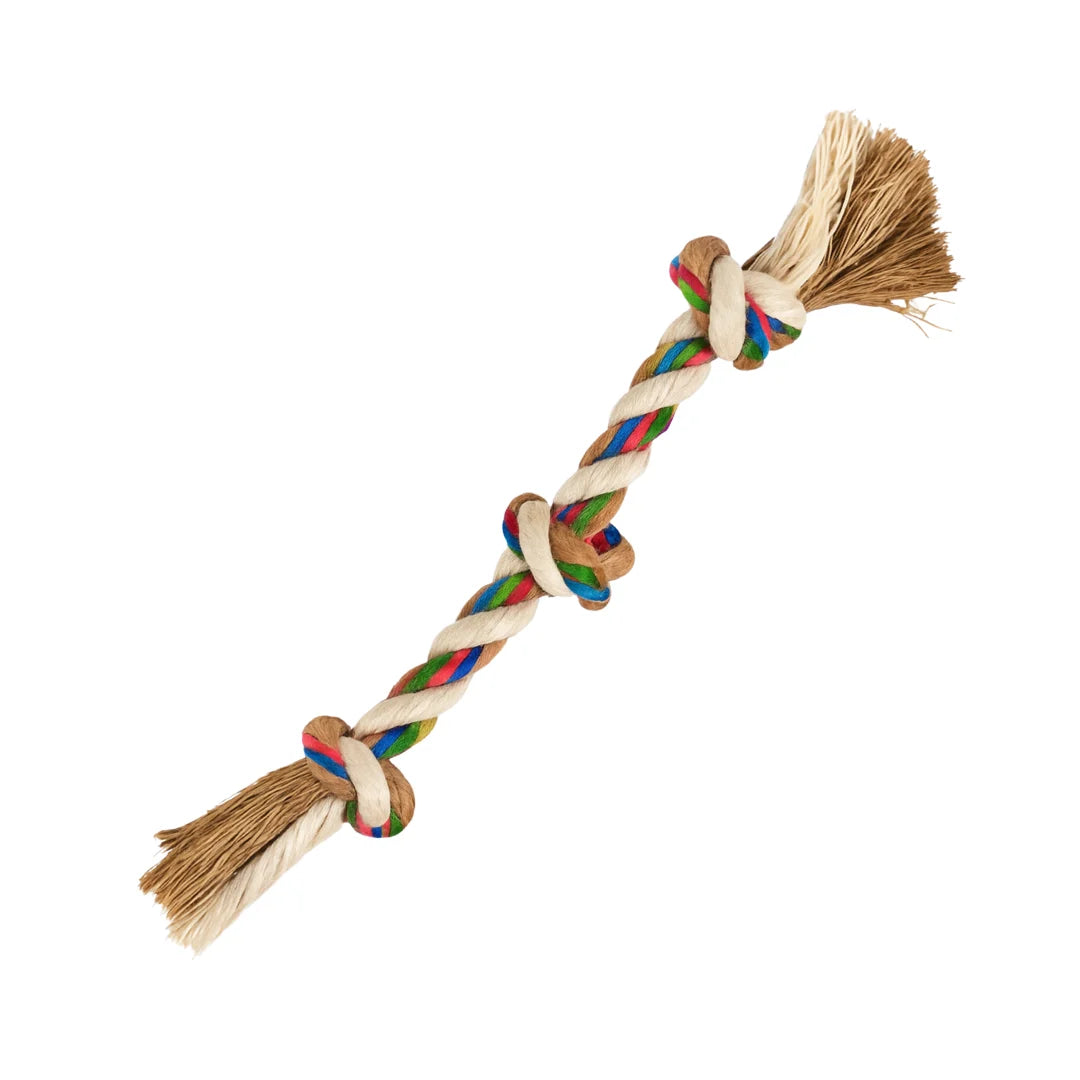 Juguete de Cuerda Flossy 3 Nudos Kanu Pet para Perro