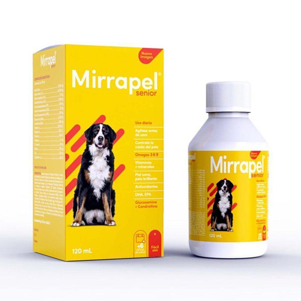 Mirrapel oleoso senior x 120 ml para perro